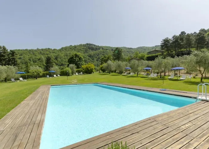 Mulino Con Piscina Vicino Firenze Tatil Evi *